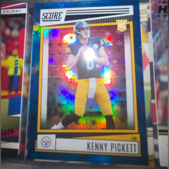 Kenny Pickett Score Stars Rookie Card #197/399 - Picture 2 of 2